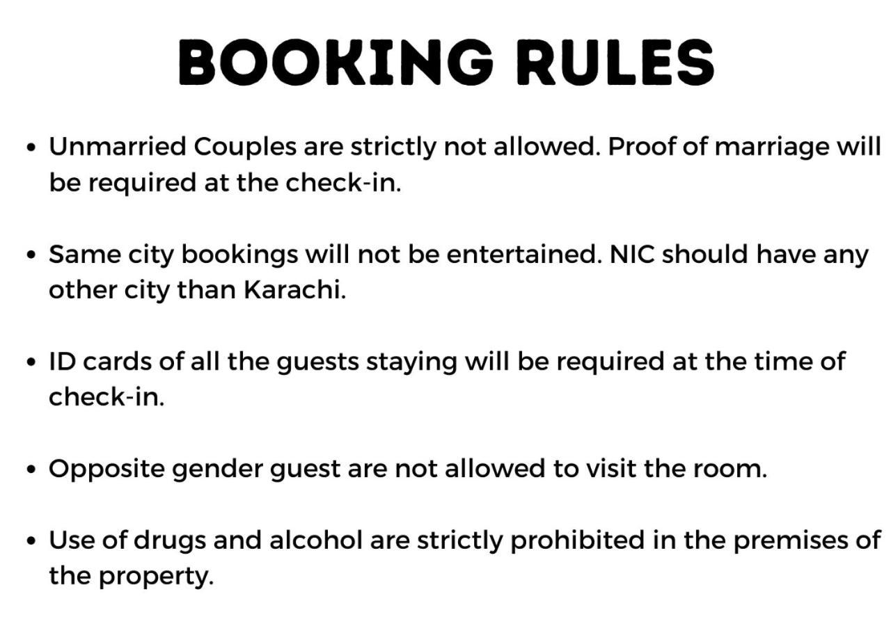 Hamsun Shahrah-E-Faisal Hotell Karachi Eksteriør bilde