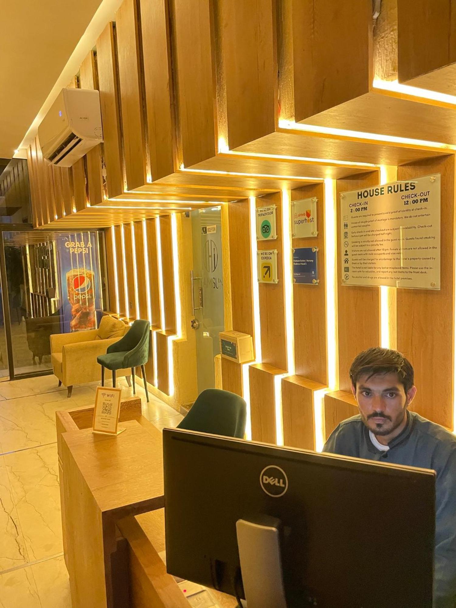 Hamsun Shahrah-E-Faisal Hotell Karachi Eksteriør bilde